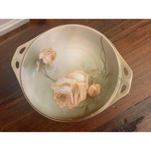 RS Germany Porcelain Dish, Roses, No Chips, No Cracks